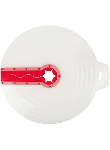 THE WHITE SHOP Splashs Gaurd Tools,Kitchen Splash Screen,Egg Mixing Aid,Cooking Blender Covers,Frying Pan Lid,Pouring Protector,Guards Lids Hand Mixer Splatter Guard