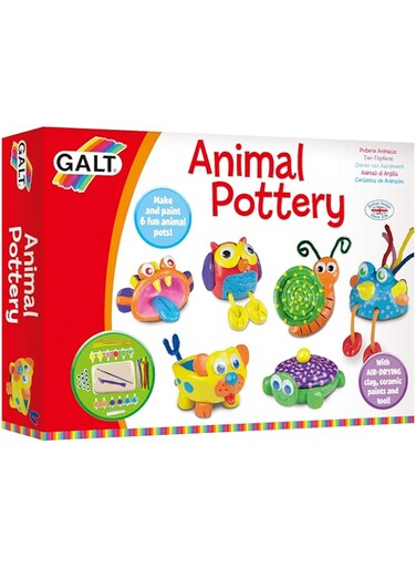 Galt Toys, Animal Pottery, Kids' Craft Kits, Ages 6 Years Plus