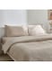 Box Opulent Luxe Printed 3-Piece Cotton Jacquard Queen King Duvet Cover Set - 220x220 cm