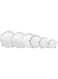 Khazna 6Pcs Suction Lid Reusable, Adjustable Multi Sizes Durable Food Storage Covers for Bowls, Cups, Pots, Food Fresh Saver Cover