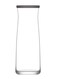 Vera Carafe, 1200 Ml, Silicon Lid - Grey