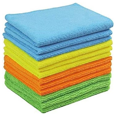 Microfiber Cleaning Cloths For kitchen (12 Pack), Multi-Purpose, Household or Industrial