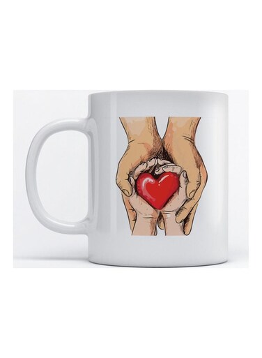 Mug Love For Coffee And Tea White