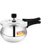 Prestige Deluxe Plus Junior Handi Polished 2 Ltr Pressure Cooker   Aluminium Cooker with Lid