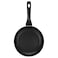 Auroware Non Stick Frying Pan Induction Bottom Three layer coating PFOA Free Durable Handle Marble Coating Pressed Aluminium Construction (28 CM)