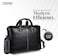 HAMMONDS FLYCATCHER Leather Laptop Office Bag for Men 105 BLK(YFDS)