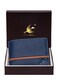 HORNBULL Denial Navy Leather Wallet for Men   Leather Mens Wallet with RFID Blocking   Wallets Men Genuine Leather, Navy, Two Fold Wallet   MW150   PKQB