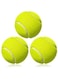 ALLKING Tennis Ball Cricket Tennis Ball Light Tennis Ball for Cricket Tournament, Street Match Cricket Ball Tennis for Lawn Cricket Soft Tennis Balls for Playing Pacer Cricket Ball - Green Pack of 3
