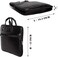 Bagneeds Men's Black Synthetic Leather Briefcase Best Laptop Messenger Bag Satchel for Men, Black, Briefcases   Black   YHBZ