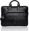 Bagneeds Men's Black Synthetic Leather Briefcase Best Laptop Messenger Bag Satchel for Men, Black, Briefcases   Black   YHBZ