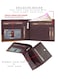 محفظة HORNBULL للرجال من جلد Buttler RFID، بني، كاجوال  HBCL15MW116 (DP51)
