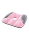 Cushion Pillow Seat Pink/Grey 38.4x33.8x8.7centimeter