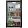 90L Beverage Fridge with Glass Door, Compact Cooler, 55W Low Power, Adjustable Shelves