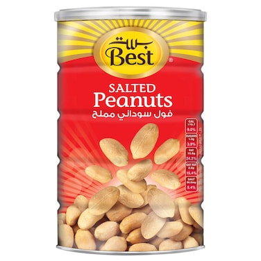 Best Salted Peanut Can, 550g