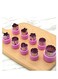 9 Pieces Vegetable Cutting Mold Set Children's Mini Biscuit Cutting Machine Flower Star Design Cartoon Animal Fruit and Biscuit Molds Purple