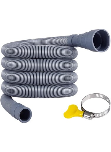 MyLifeUNIT Washing Machine Drain Hose Extension Kit, Universal Fit All Drain Hose, 6-Foot