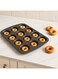 Medium Doughnut Mould Black 13.7x1.5x9.25cm
