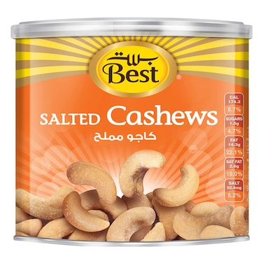 Best Salted Cashews Can, 275g