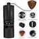 Manual Coffee Grinder with 60 Adjustable Grind Settings, Stainless Steel Burr &amp; Walnut Handle