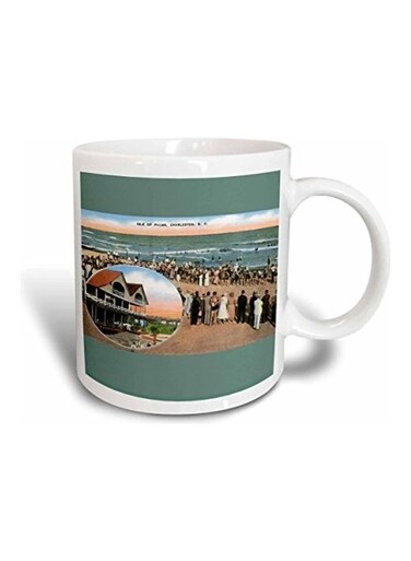High Gloss Finish Printed Ceramic Mug Multicolour