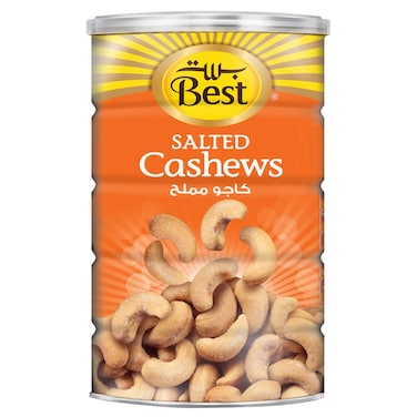 Best Salted Cashews Can, 500g