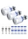 2-Pack 360&Acirc;&deg; Rotating Faucet Water Filters, Easy Install for Kitchen &amp; Bathroom Faucets