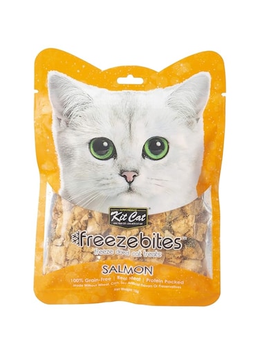 Kit Cat Freeze Bites Salmon Freeze Dried Cat Treats 15G