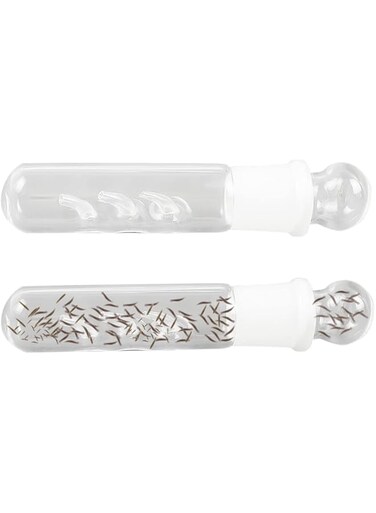 Cunguv 3 Holes Planaria Aquarium Trap Leeches Catcher 2 Pieces for Cherry Shrimp Crystal Red Shrimp Dwarf Shrimp Fish Tank Supplies