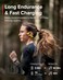 Suunto Sonic Open-Ear Bone Conduction Sports Headphone, Bluetooth Wireless Headset With Enhanced Bass &amp; Multipoint Connection, 10H Playtime With Fast Charging, Built-In Dual Mics