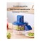 Electric Grape &amp; Small Fruit Peeler - Portable USB Rechargeable Automatic Fruit/Garlic Peeler (Blue)
