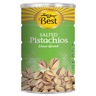 بست علبة فستق مملح، 400 غرام