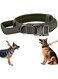 Aputue Dog Collars, L 45-55CM Dog Collar Adjustable Nylon Dog Collar Heavy Duty Metal Buckle with Handle for Dog Training, Quick Release Dog Collar for Small Medium Large Dogs