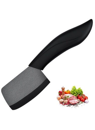 Ceramic Knife Mini Nakiri Knife Black Small Paring Knife Fruit and Vegetable knife Longer Sharp Rust Proof Stain Resistant