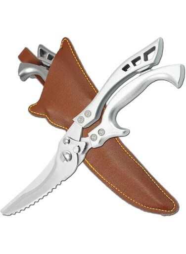 Kitchen Shears, Upgrade Heavy Duty Stainless Steel Kitchen Scissors, Multipurpose Ultra Sharp Utility Scissors, Professional Poultry Shears for Bone, Chicken, Meat, Fish, Turkey, Vegetables, Barbecue