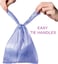 Nappy Time Baby Diaper Bags Disposable X 250 - Lavender Scented, Antibacterial, Easy-Tie Handles, Leak-Proof, Oxo-Biodegradeable, 30X30Cm