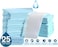 Nappy Time Disposable Changing Mats X25 Mats, 45X60