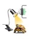 Bonlux Tortoise Heat Lamp,Terrarium Heat Lamp with time Cycle,E27 200w Dimmable Reptile Heat Spotlight,Clip on Heat Lamp for Reptiles, Strong Clips, Ideal for Aquarium Tanks and Basking(NO Bulb)