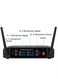 Wireless Handheld Microphone with 4-Channel VHF Receiver