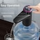 AL ABYAD Water Bottle Pump,Water Pump for 5 Gallon Bottle,USB Charging Bottle Water Pump, Automatic Drinking Water Pump for Universal 3-5 Gallon Bottle,Portable Water Dispenser For Home Office (Black)