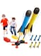 PLUMO PLUMOToys Dual Stomp Rocket Launcher Toy for Kids  Stomp Kids Foam Rockets With 6 Foam Rockets  Shoots Up to 100 Feet Gift Toys for 3 4 5 6 7 8 9 10 11 Year Old Boys Girls