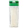 Terminator Cable Ties In White Colour (100Pcs In Bag)