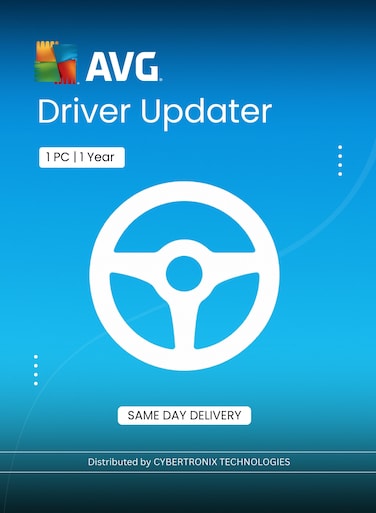 AVG Driver Updater   1 PC for 1 Year   Digital License   SAME DAY DELIVERY
