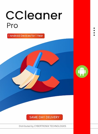 CCleaner Pro   1 Android Device for 1 Year   Digital License   SAME DAY DELIVERY