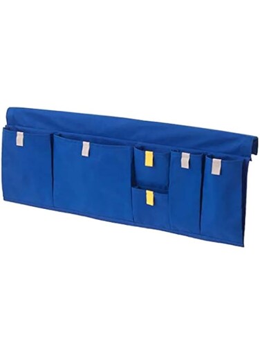 Ikea M&Ouml;JLIGHET Bed pocket, blue, 75x27 cm
