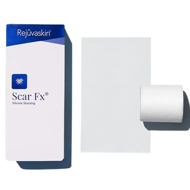 REJUVASKIN SCAR FX SILICON SHEET 7.5CM X 12.5CM 1S