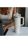 Quencher Thermos Cup with Straw 1.18 Lt-10-10824-453