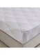 Box Printed Cotton Super King Fitted Sheet - Grey