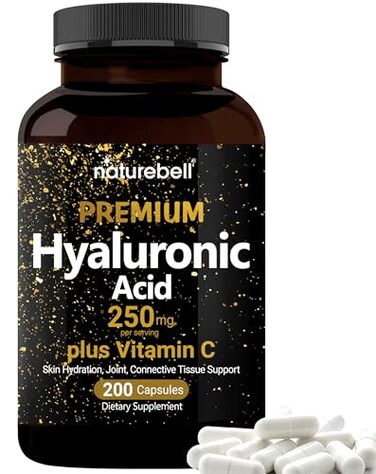 Naturebell Hyaluronic Acid Supplements - 240 Capsules