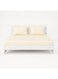 3-Piece Fitted Sheet With Pillowcases Set cotton_blend Cream