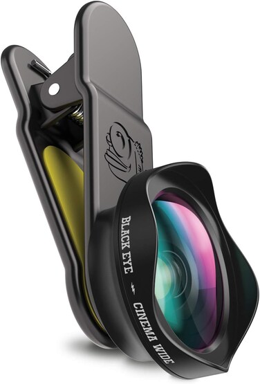 Black Eye Procinema Wide Camera Lens For Mobile Phones - (Cw001)